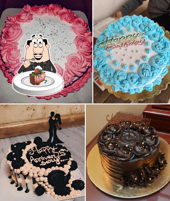 Chocolate cake at Cake From Home, Deogarh