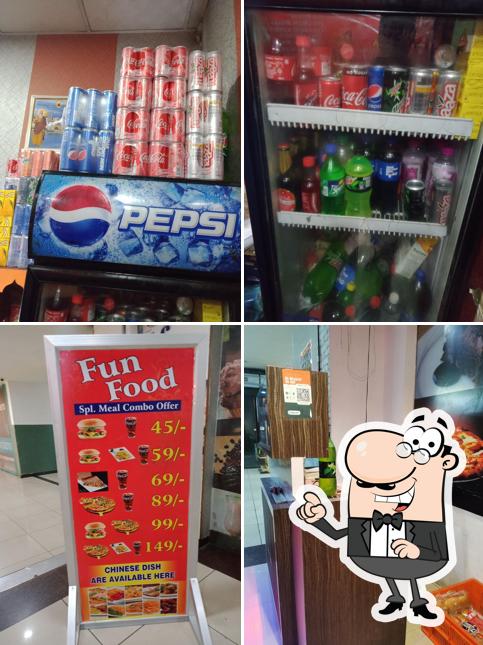 The interior of Fun Food