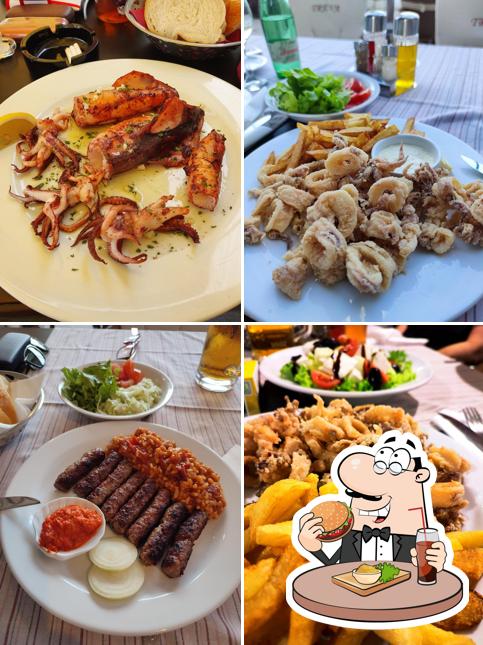 Prenditi un hamburger a Konoba Treva