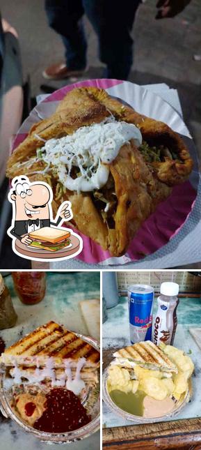 Grilled cheese sandwich at Ravi patties Corner