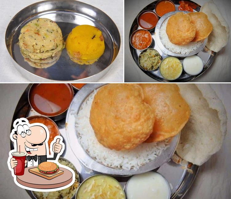 Order a burger at Shuchi Ruchi