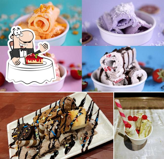 Ifruit restaurant provides a selection of sweet dishes