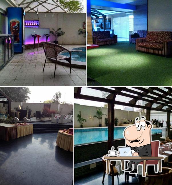The interior of Le Royale Pune