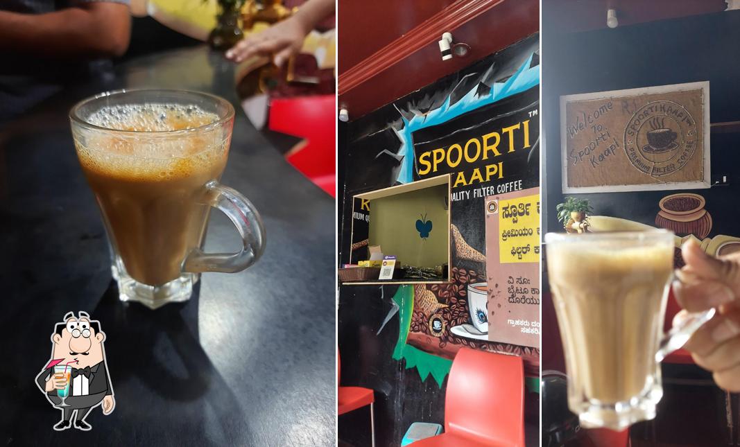 Masala chai at SPOORTI KAAPI