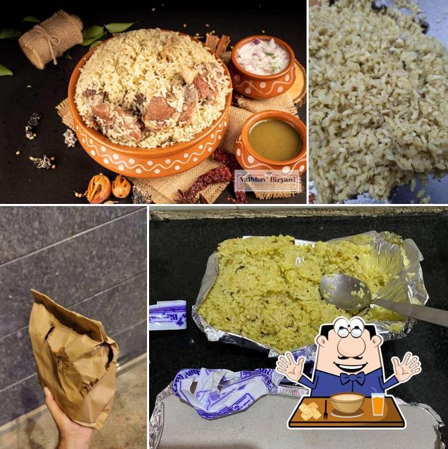 Meals at Vaibhav Biryani