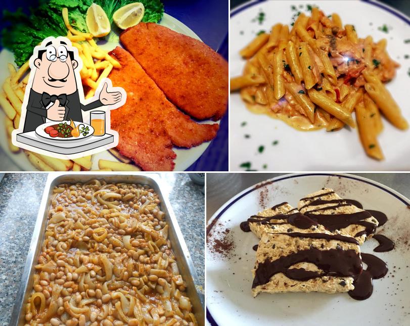 Cibo al Ristorante Trattoria la 45