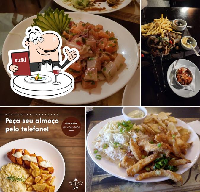 Platos en Bistro 56