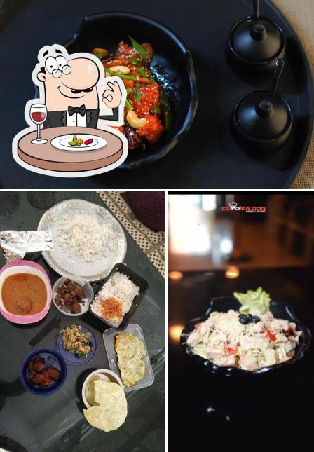 Food at Copper Dog Restaurant