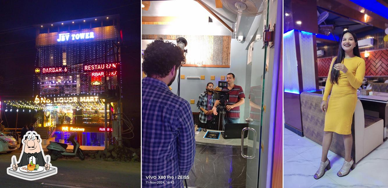 Food at Darbar 6 Bar and Restaurant