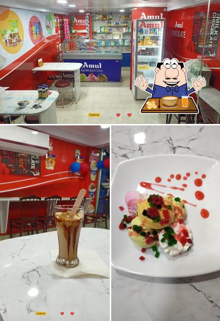 The restaurant's food and interior