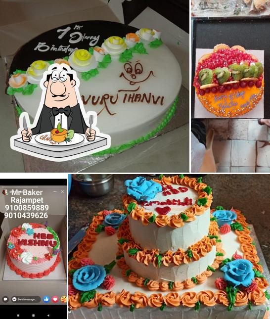 Food at Mr. Bakery & sweets