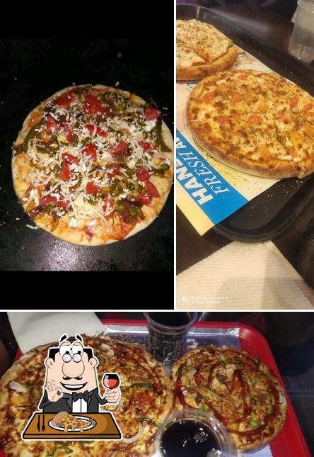 Try out pizza at PIZZA CLUB