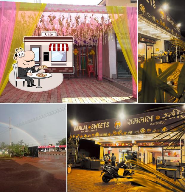 The exterior of Ramlal Restaurant