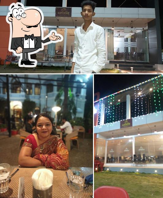 The interior of RAVECHI GARDEN RESTURANT