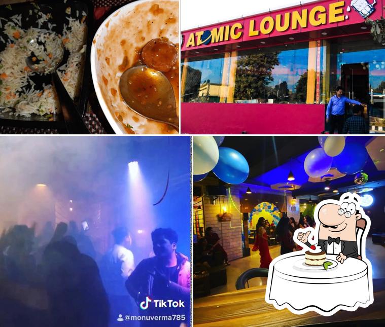 Atomic Lounge provides a range of sweet dishes