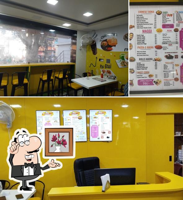 The interior of Chat Adda