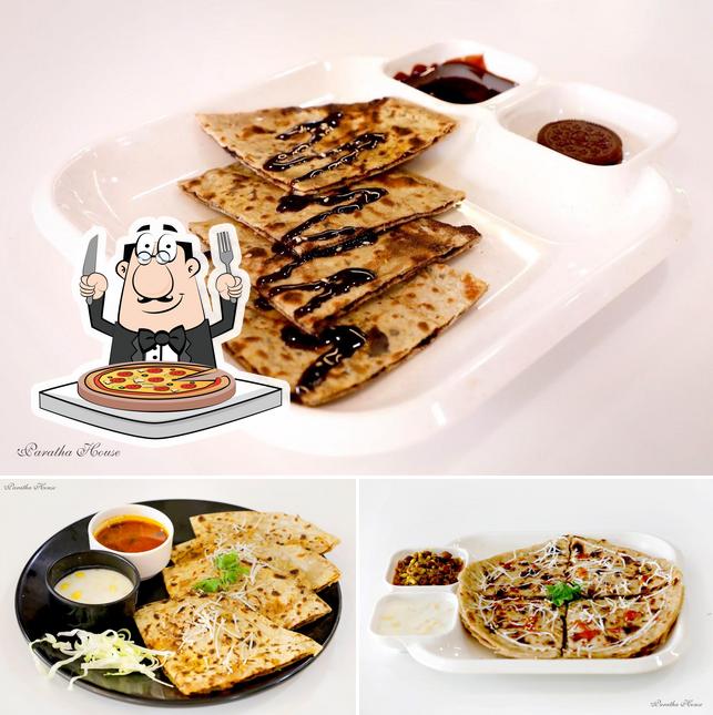 Get pizza at Deshmukh Paratha House