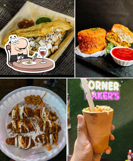 Food at Hot Corner Bakers