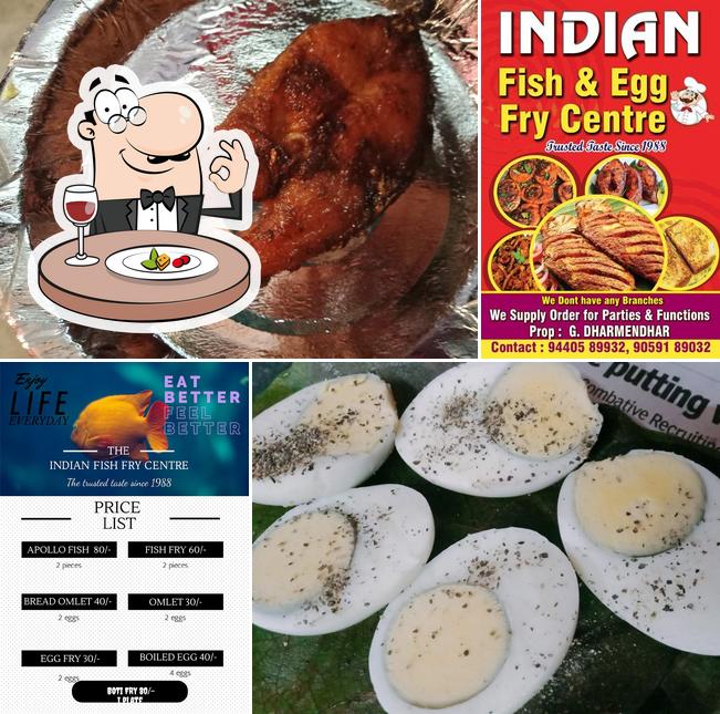 Food at INDIAN FISH FRY CENTRE