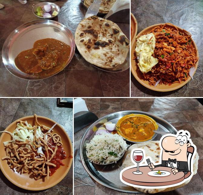 Food at Hotel Pushpanjali