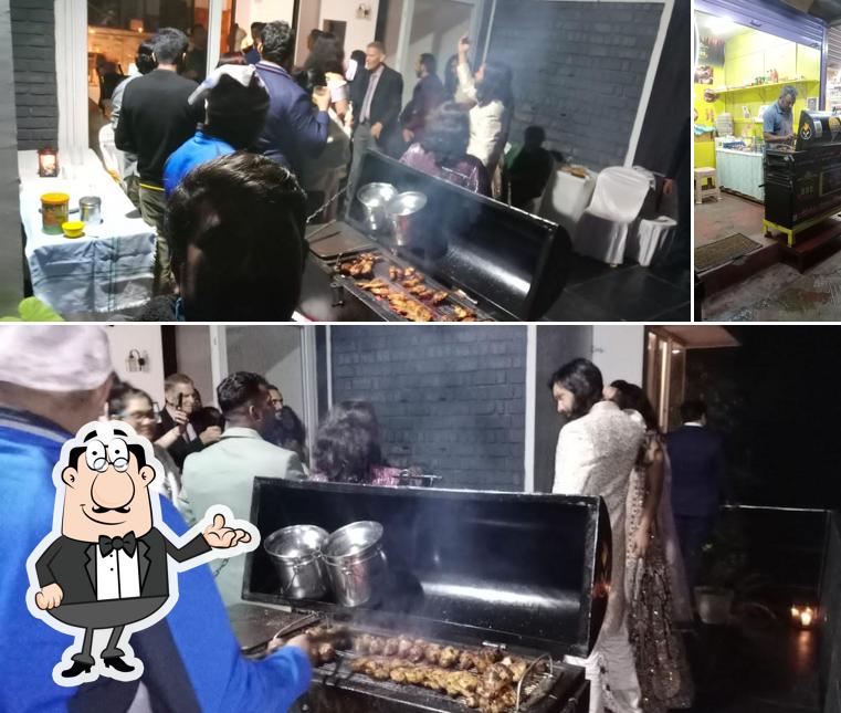 The interior of Scooter Barbeque in Kodaikanal