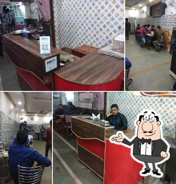 The interior of Vishal Hotel