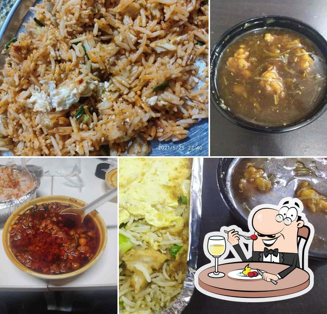 Food at Sabri Hotel