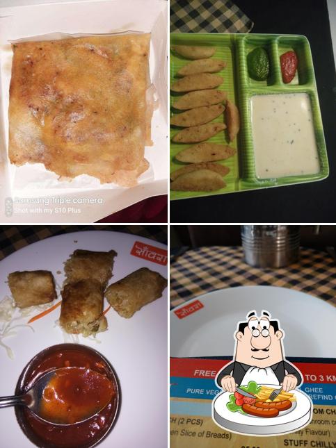 Food at Sanwara restaurant