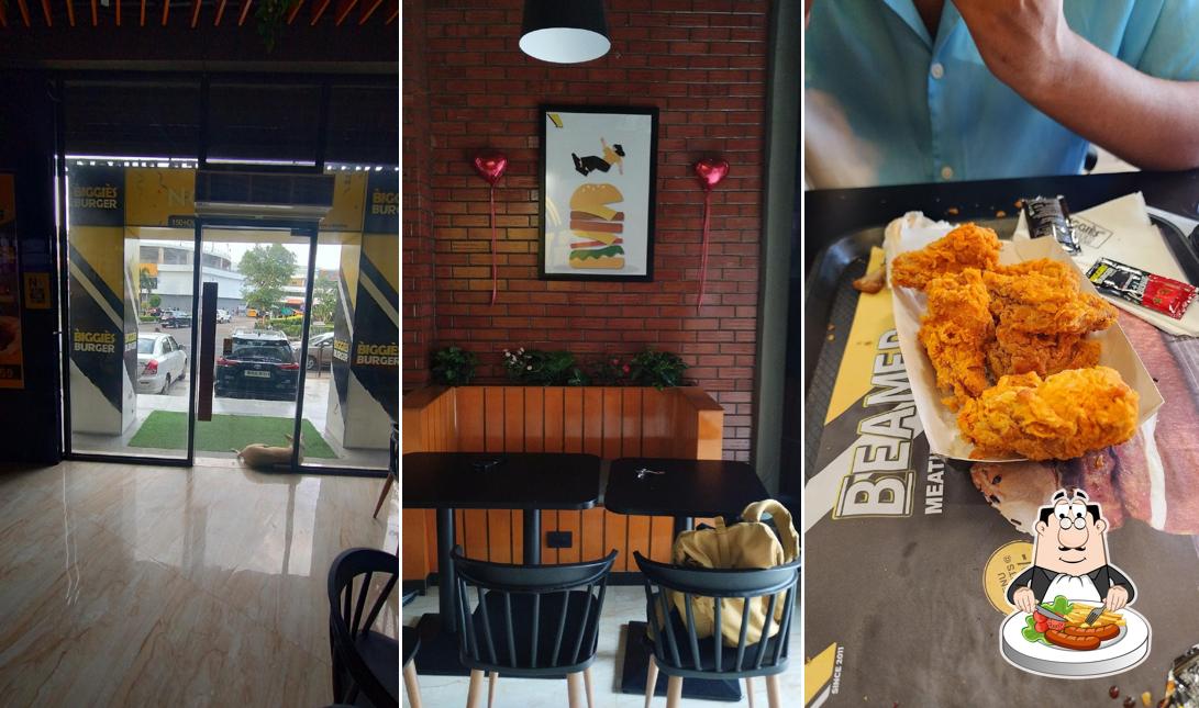 Meals at Biggies Burger: Vashi