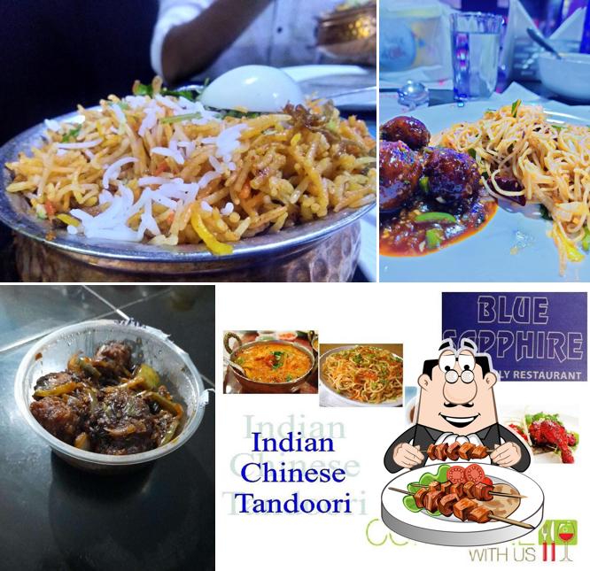 Food at Blue Sapphire Family Restaurant