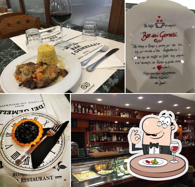 Platti al Bar dei gemelli
