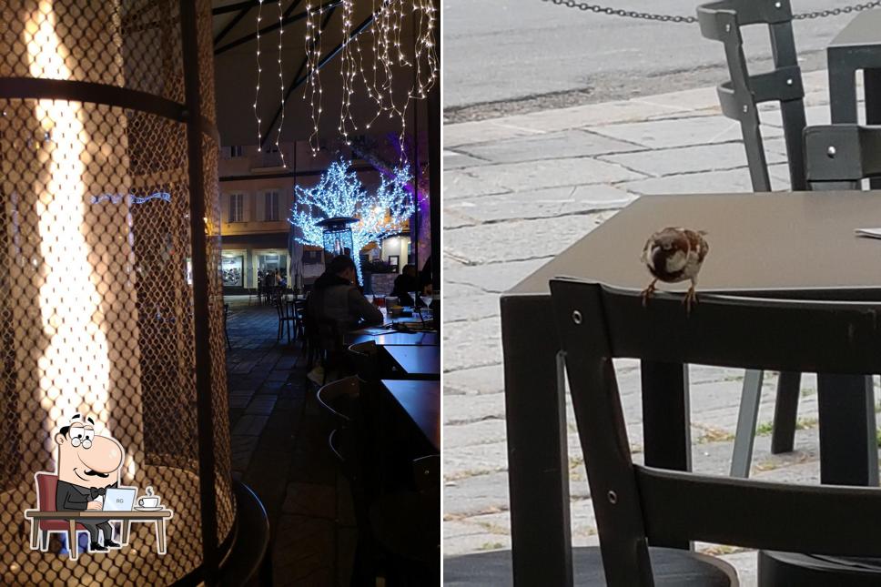Dai un'occhiata agli interni di Café San Sci