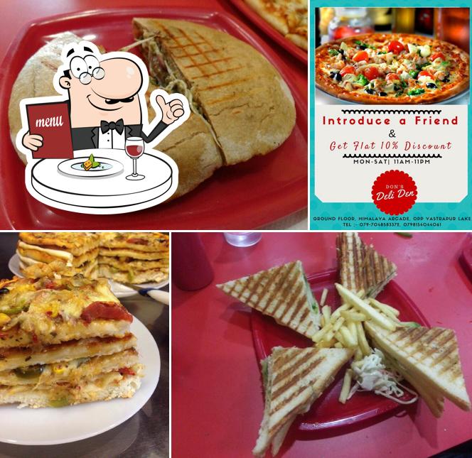 Meals at Don's Deli Den
