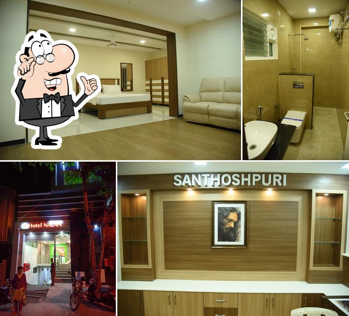 The interior of Hotel Nalan