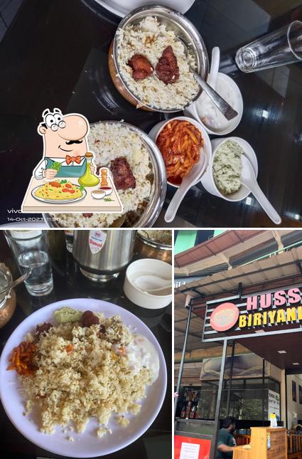 Food at Hussains Biriyani Centre