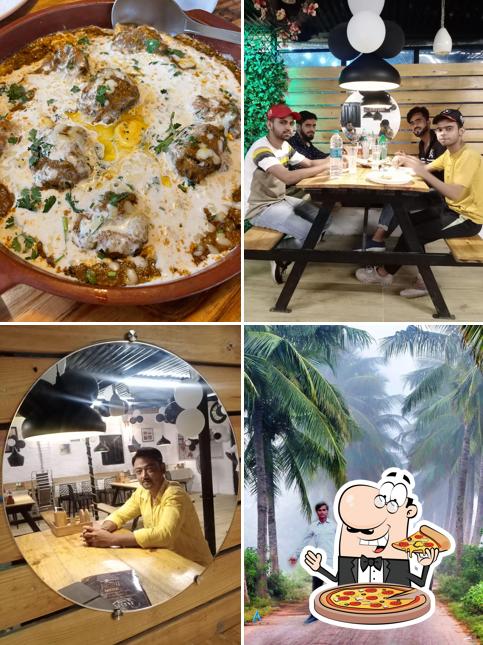 Get pizza at Khan Bhai S. Hotel & Restaurant