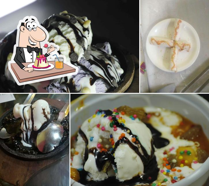 Enjoy one of the desserts