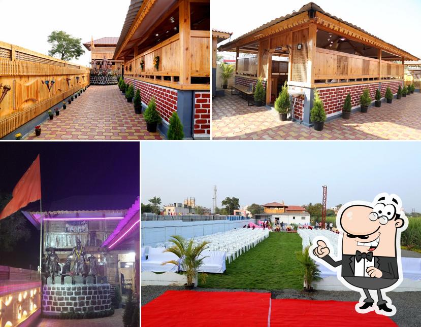 The exterior of Maitri Restaurant & Lawns