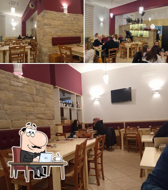 Dai un'occhiata agli interni di Pazzi per Pizza