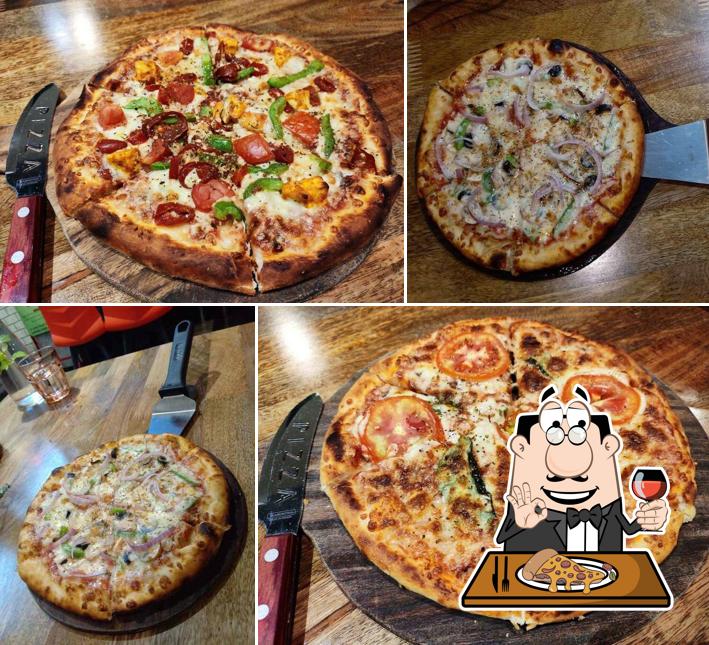 Try out different variants of pizza