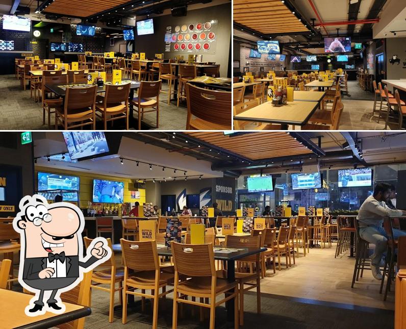 The interior of Buffalo Wild Wings (BDUBS GACHIBOWLI)