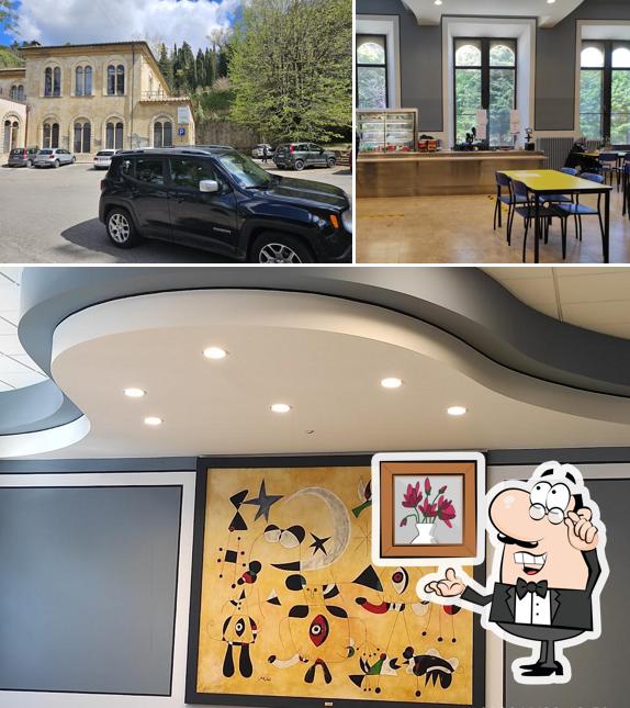 Guarda la immagine che mostra la interni e esterno di CIR food Volterra