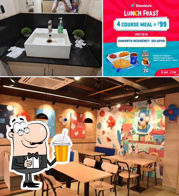 Enjoy a drink at Domino's Pizza Budhwar Peth, Solapur