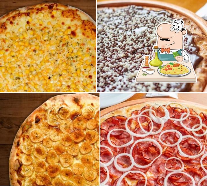 Platos en Edys pizzaria comedoria