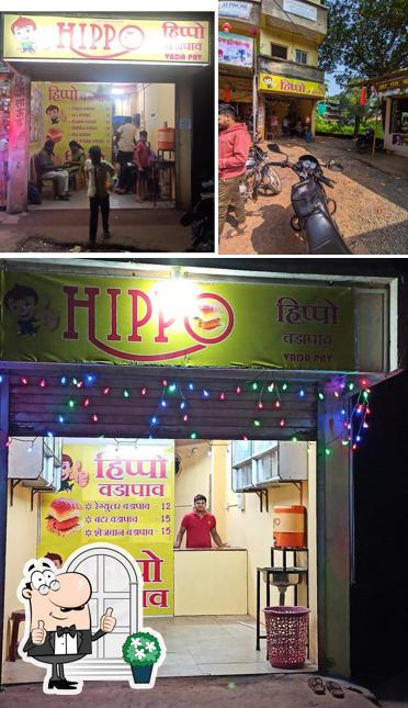 Check out how HIPPO Vada Pav looks outside