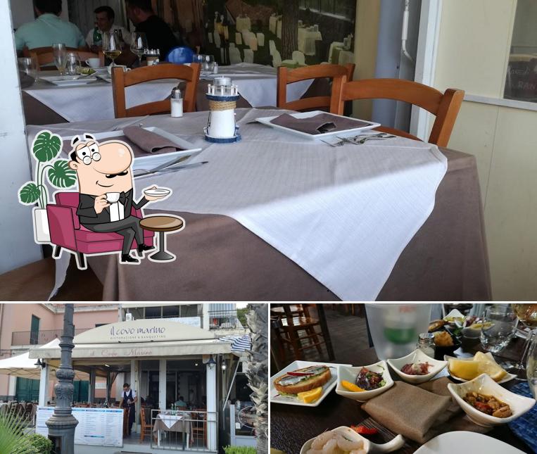 Gli interni di Il Covo Marino