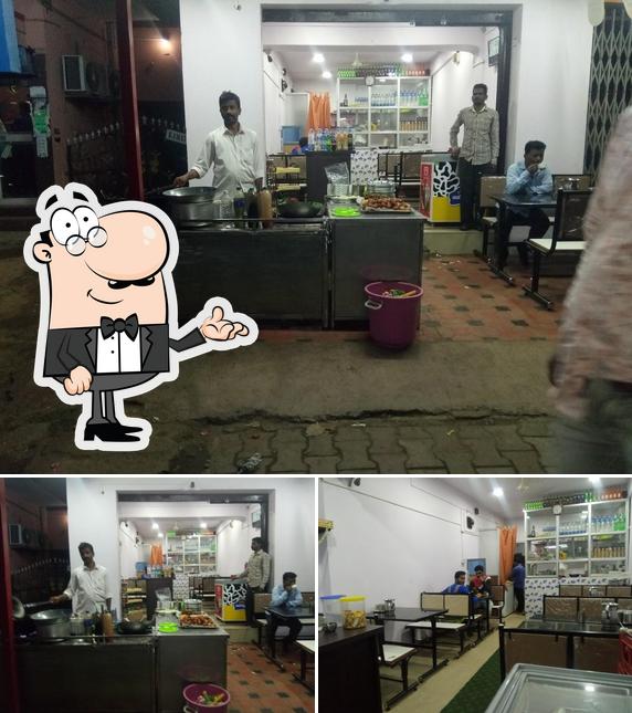 The interior of Mandarti Restaurant veg