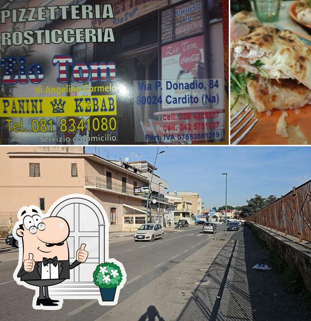Gli esterni di Pizzeria Zio Tom