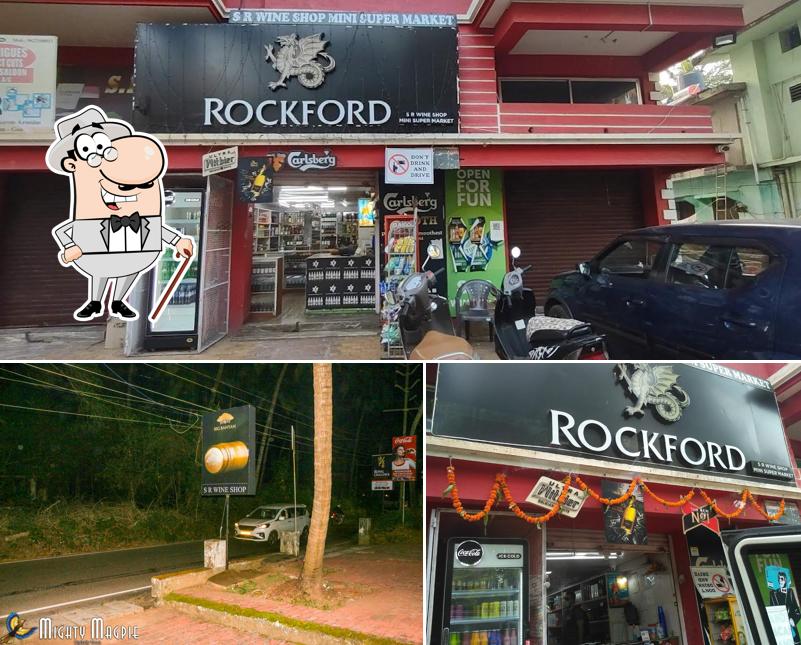 The exterior of S.R Wine Shop