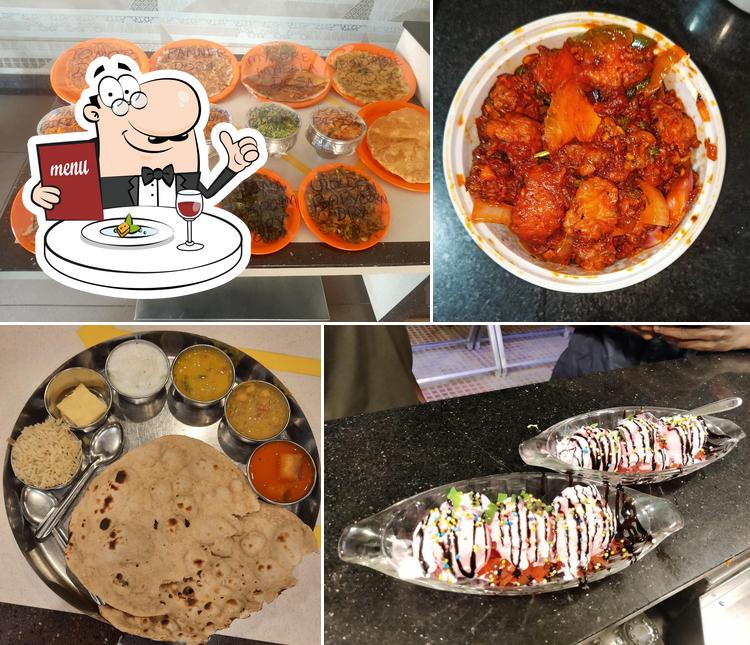 Food at Savi Sagar hotel
